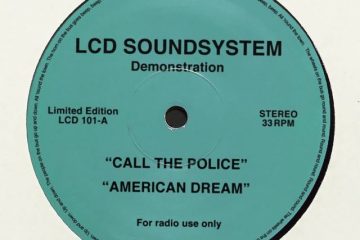 lcd soundsystem - vinyl cover - call the police